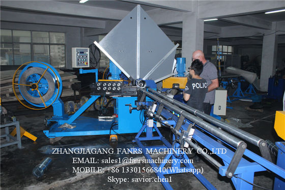 Safety Spiral Duct Machine For Making Galvanized Steel Spiral Duct