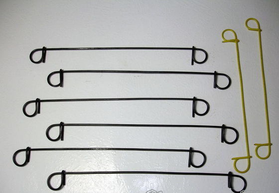 Black Annealed 16 Gague With Double Loop Tie Galvanized Iron Wire For Construction