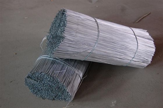BWG17 BWG19 BWG20 Cutting Galvanized Iron Wire , Galvanized Straight Cut Wire