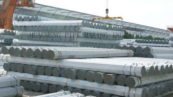 Round Seamless DIN 2391 Galvanized Steel Tube / Annealed Cold Drawn Steel Pipe