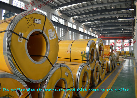 2B BA No.1 No.3 No.4 No.8 Finish Stainless Steel Coils for Construction , 2000mm 1250mm 1800mm Steel Coil