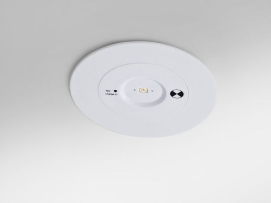 3 Hours Commercial Building LED Emergency Downlight With Electro Galvanized Steel Casing