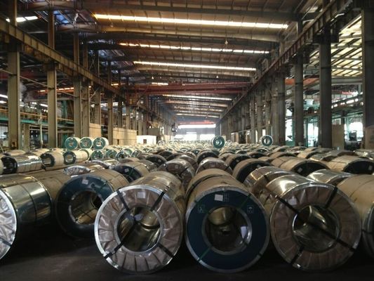 500Mpa Yield Strength ASTM AISI Glavanized Steel Coil with ISO9001
